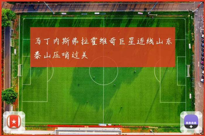 马丁内斯弗拉霍维奇巨星连线山东泰山压哨过关